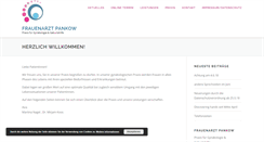 Desktop Screenshot of frauenarztpankow.de